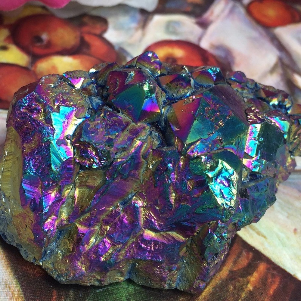 Titanium Rainbow Quartz Positivity Crystal 1PC